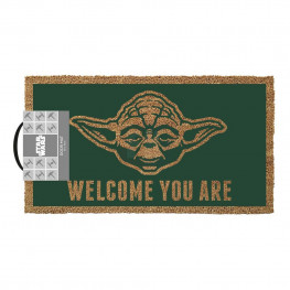 Star Wars Doormat Yoda Welcome 33 x 60 cm